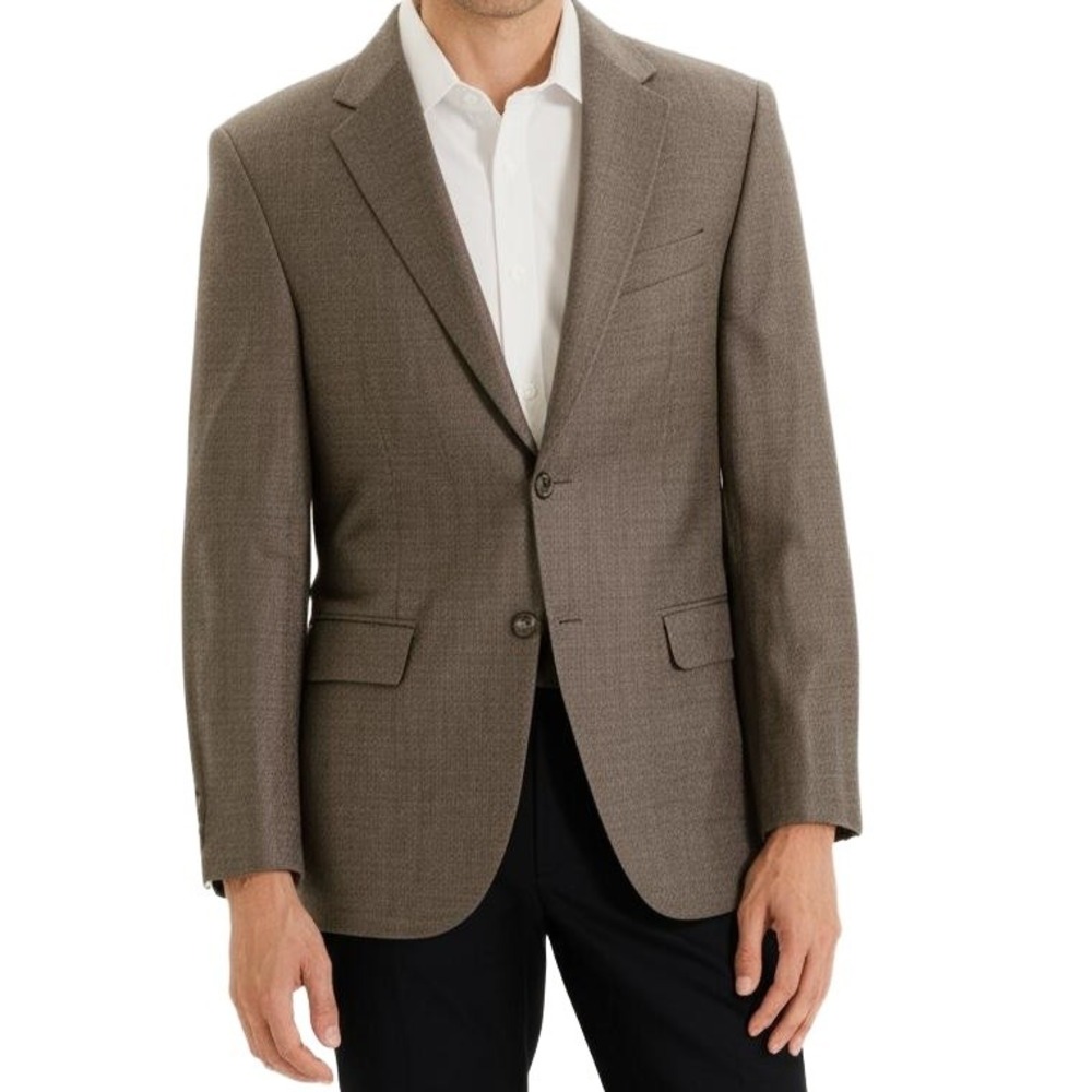 PRONTOMODA Blazer Multicolor‎ Vintage Herringbone Classic Retro Academia Wool